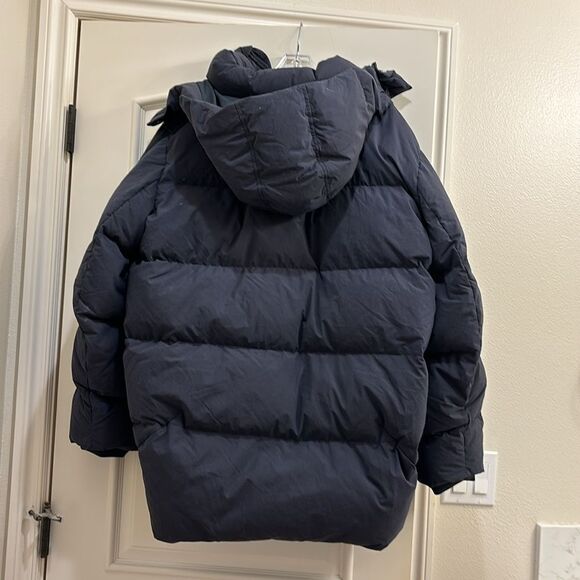 COS navy blue puffer jacket - Picture 7 of 16